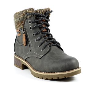 Lunar - Millie Grey Waterproof Boot